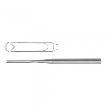 Cottle Chisel Straight - Cross Handle Stainless Steel